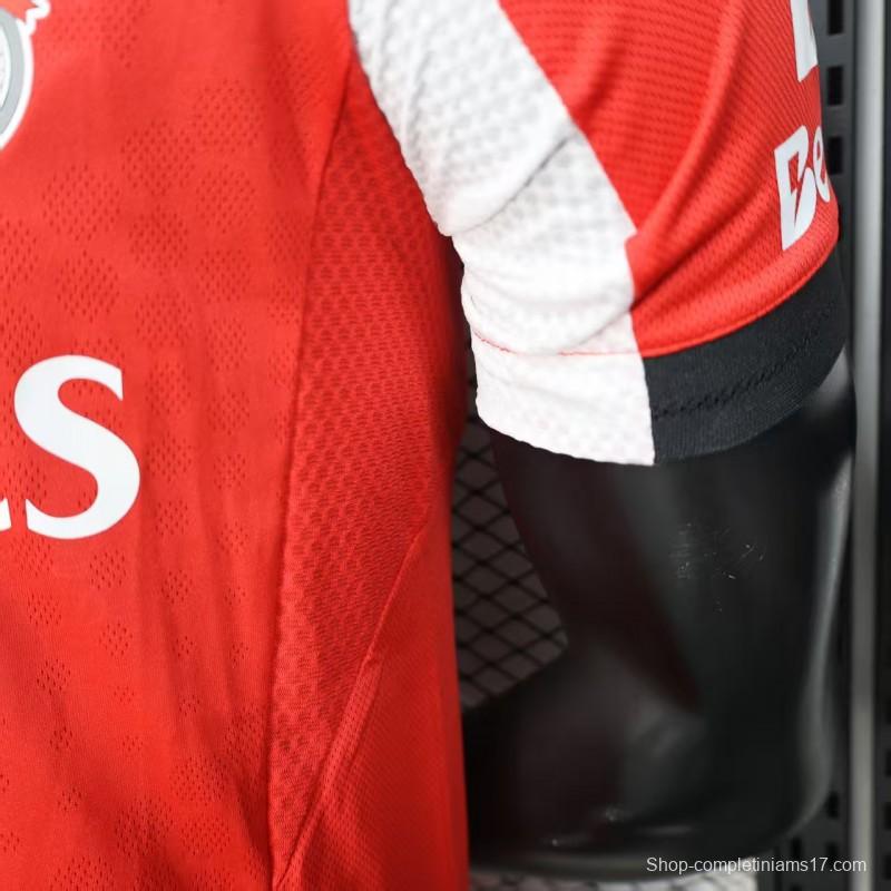 Player Version 25/26 Benfica Home Jersey