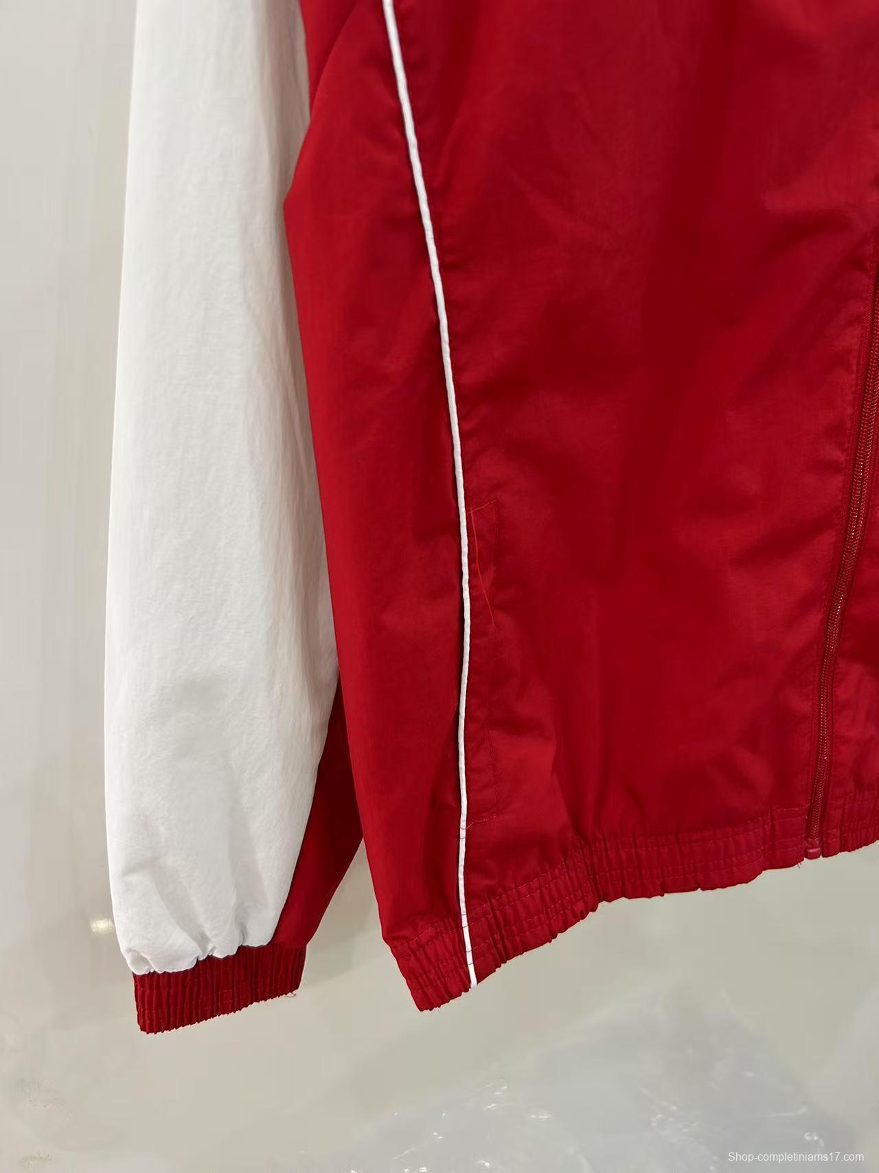 25/26 Arsenal Red/White Windbreaker