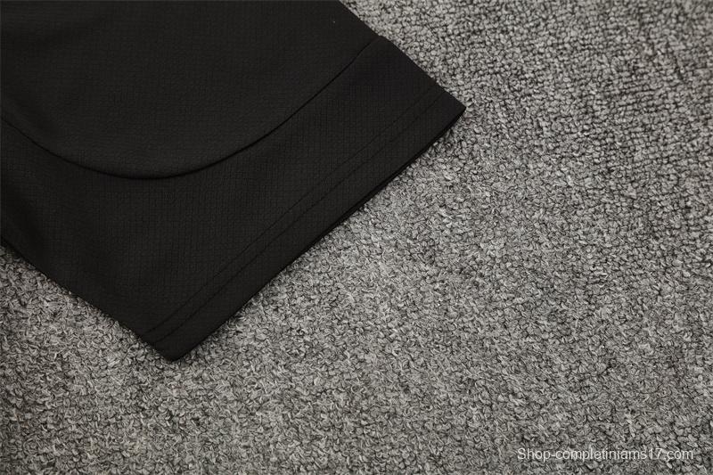 25/26 Manchester City Black with XS Short Sleeve+Soccer Shorts