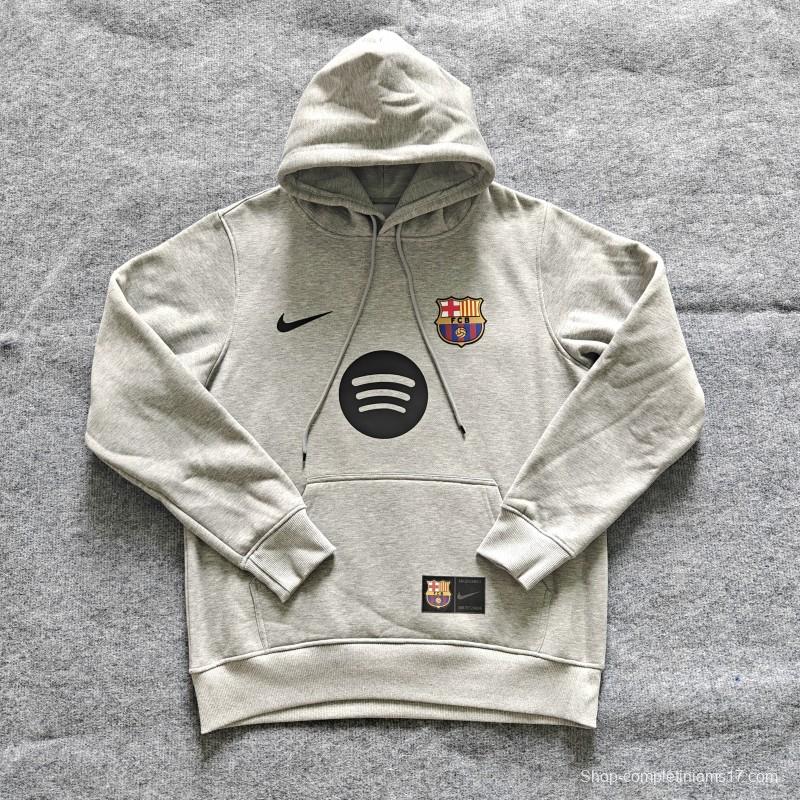 25/26 Barcelona Fleece-lined hoodie 10 Colors