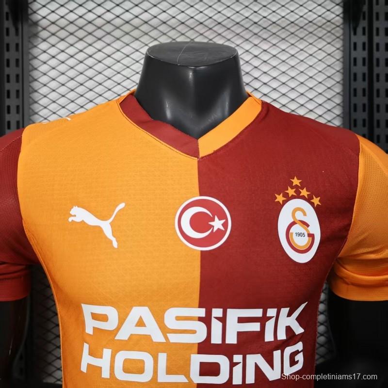 Player Version 25/26 Galatasaray Home Jersey