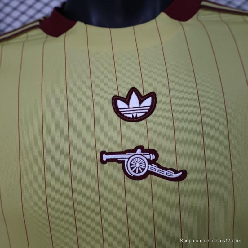 Player Version 25/26 Arsenal Yellow Special Jersey