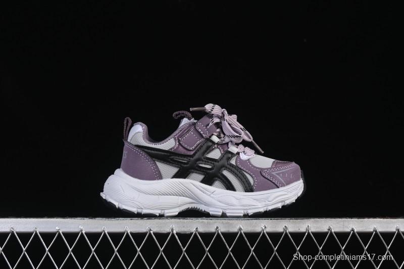 Asics Kids Non-Slip Durable Casual Shoes Purple - J.C3