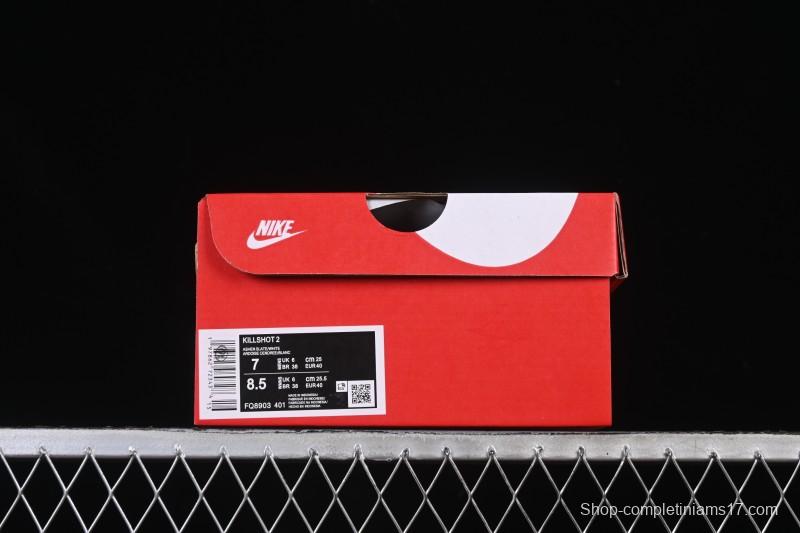 Nike Killshot 2 Retro Comfortable Anti-Slip Lightweight Low-Top Skate Shoes - FQ8903-401