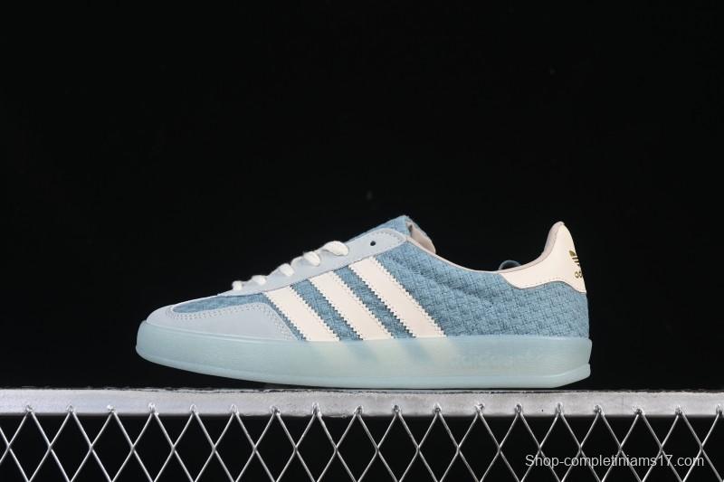Adidas Originals Gazelle Indoor Retro Casual Slip-Resistant Wear-Resistant Low-Top Skate Shoes - JR8852