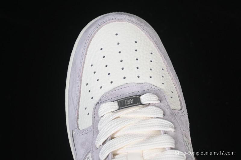 Nike Air Force 1 '07 Low Balenciaga Collaboration White Brown Casual Sneakers - YF9511-806