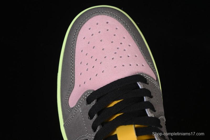 Nike Air Jordan 1 Low Tokyo Bio Hack Casual Sneakers - HQ2010-005