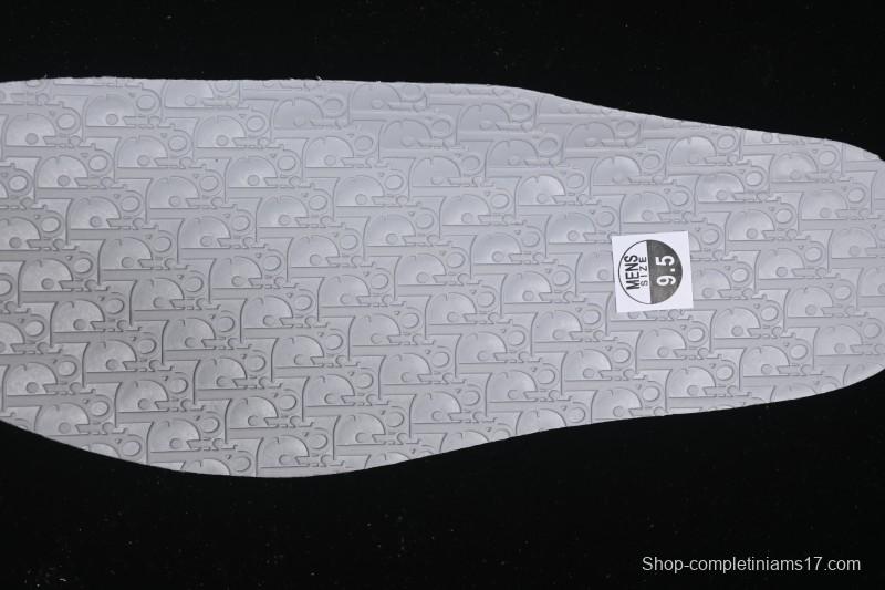 Dior Air Jordan 1 Low White Grey Collaboration Low-Top Sneakers - CN8608-002