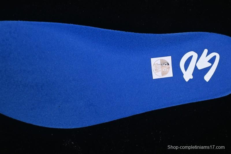 Nike Nigel Sylvester x Air Jordan 4 Retro Blue Collaboration Basketball Shoes - HF4340-400