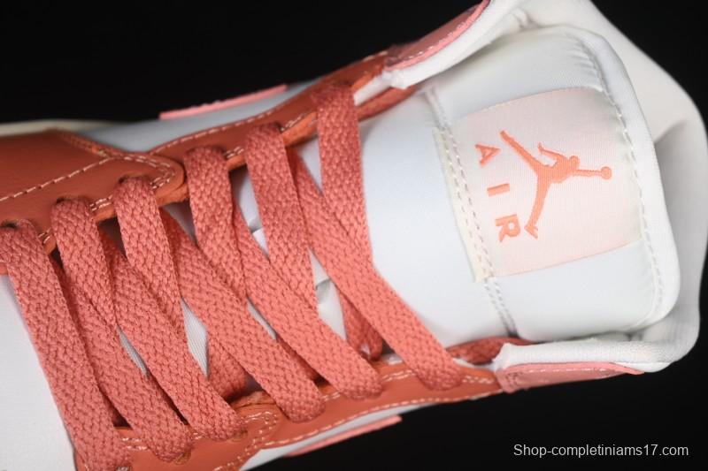 Nike Air Jordan 1 Mid AJ1 Orange Sunshine - DQ8426-180