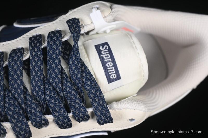 Nike Air Force 1'07 Low Supreme Co-branded Ripple Beige Blue Casual Skate Shoes - XY2025-001