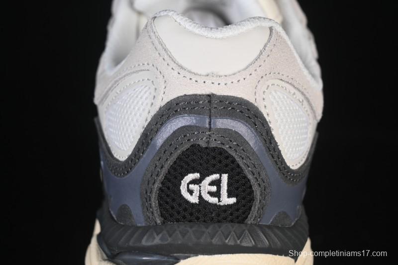 Asics Gel-NYC Retro Running Shoes with Breathable Mesh and Suede Upper - 1203A383-111