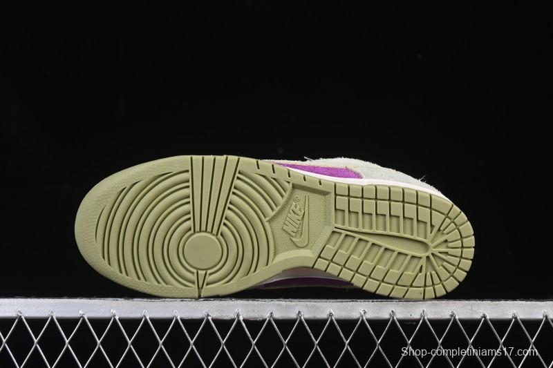 Nike Dunk Low Panda Viotech Green Purple Low-Top Casual Skate Shoes - IH7648-700