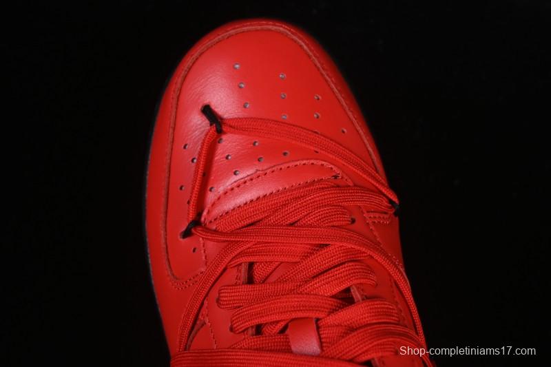 Nike Off White Air Force 1 '07 Low Casual Sports Sneakers - DD1876-600