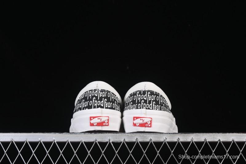 Vans Era 44 Low-Top Casual Skate Shoes with All-Over Logo Print - VN0A3MQ5PZP1