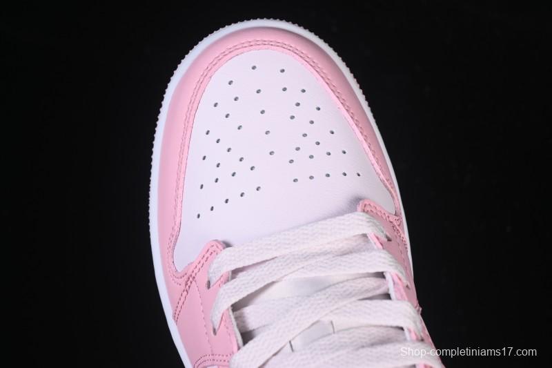 Nike Air Jordan 1 Low AJ1 Pearl Pink Low-top Casual Sneakers - 553560-614