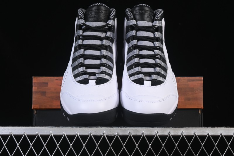 Nike Air Jordan 10 Retro Light Steel Grey Basketball Shoes - HJ6779-104