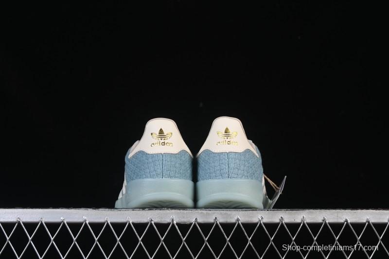 Adidas Originals Gazelle Indoor Retro Casual Slip-Resistant Wear-Resistant Low-Top Skate Shoes - JR8852