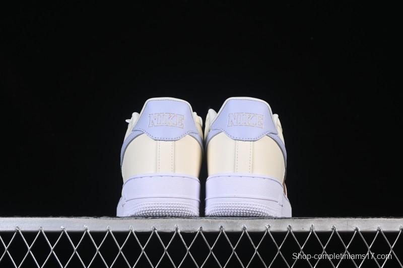 Nike Air Force 1'07 Low Casual Sneakers with Full-Length Air Cushion - IH7352-001