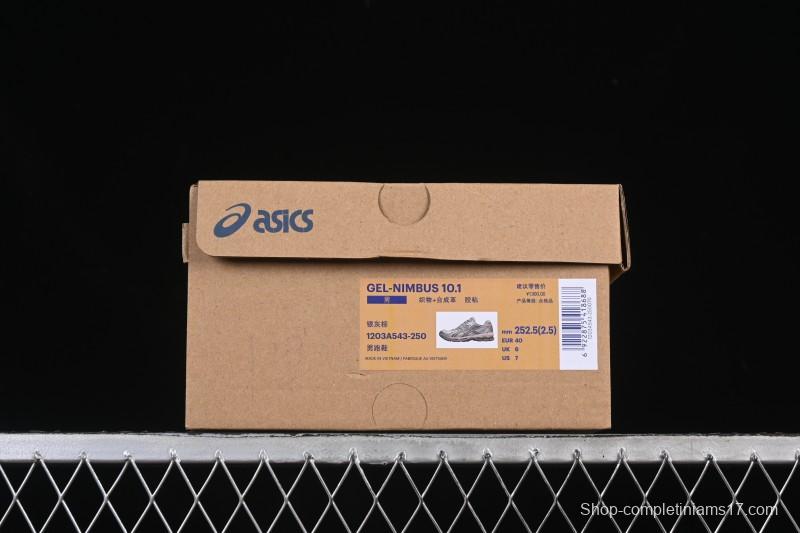 Asics Gel-Nimbus 10.1 Retro Breathable Cushioned Men's Running Shoes - 1203A543-250