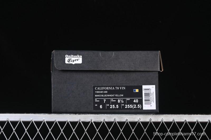 Onitsuka Tiger EDR 78 Low-Top Running Shoes with Comfort, Versatility, Slip-Resistance, and Durability - 1183C401-400