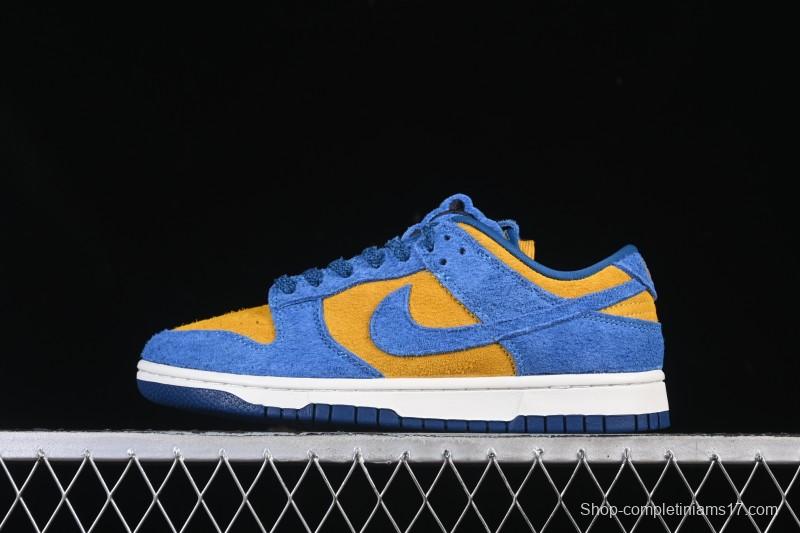 Nike Dunk Low Panda Blue Orange Low-Top Casual Skate Shoes - IH7648-700