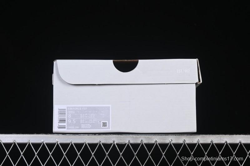 Nike Air Force 1'07 Low Knit Khaki Casual Sneakers - CI0051-200