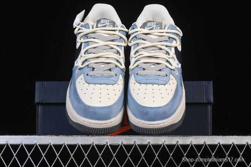 Nike Air Force 1'07 Low The Age of Cracks Hand-Drawn Graffiti Casual Sports Shoes - KS6896-555