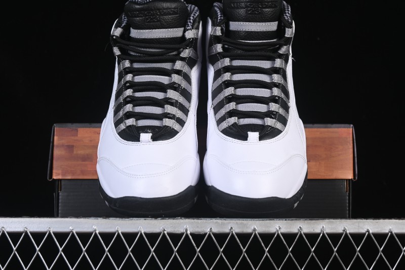 Nike Air Jordan 10 Retro Light Steel Grey Basketball Shoes - HJ6779-104