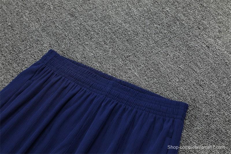 25/26 Barcelona Blue Orange Camouflage T90 Short Sleeve Jersey+Shorts