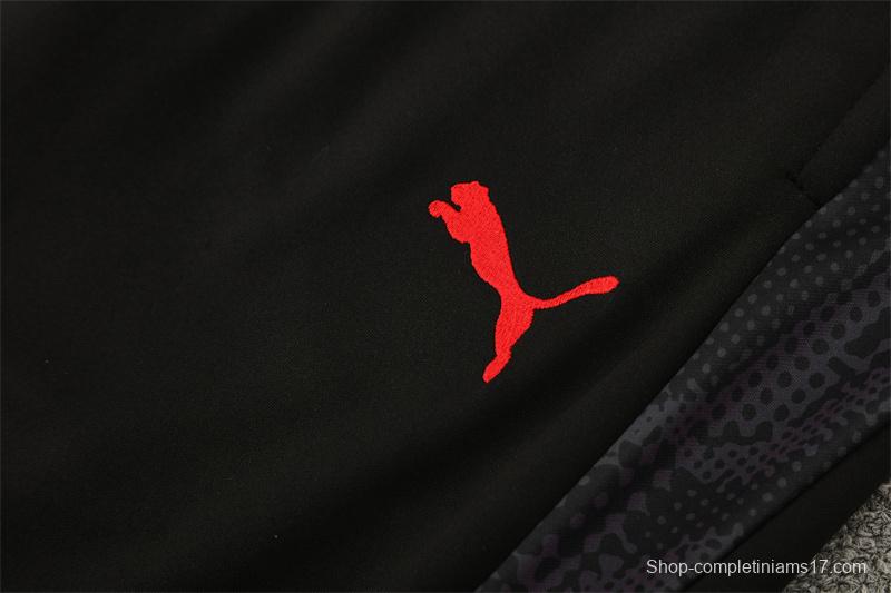 25/26 AC Milan Green Camouflage Half Zipper Jacket+Long Pants