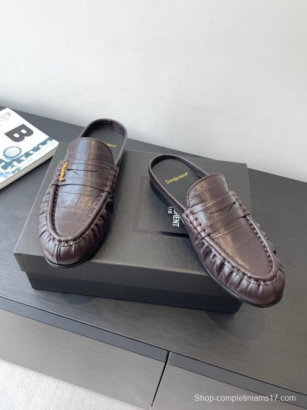 Saint Laurent Classic Loafer Slip-On Flats - KFY00320