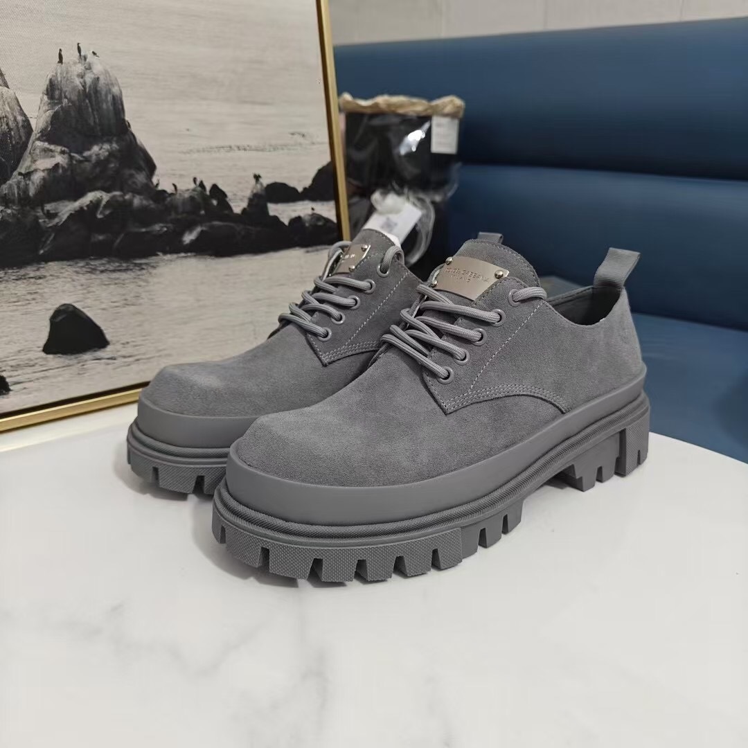 D&G 2025 SS Platform Derby Casual Chunky Shoes - AS00320