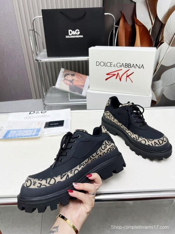 D&G Chunky Derby Casual Shoes - AS00340