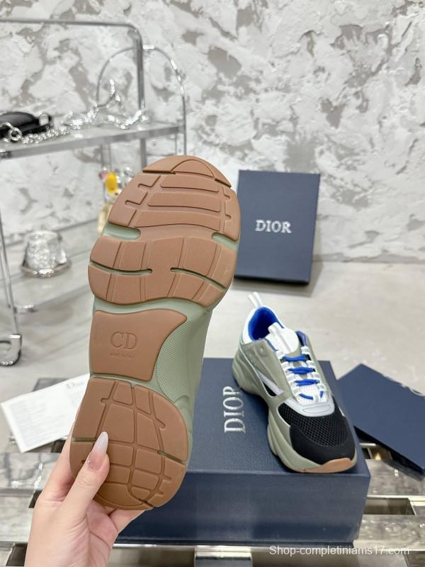 Dior B22 Series Classic Mesh Casual Sneakers Dad Shoes - LY00340