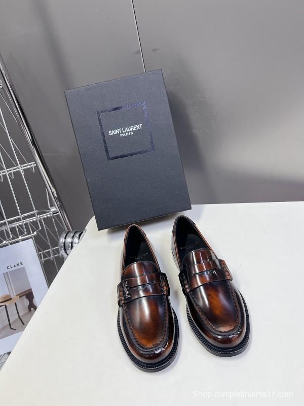 Saint Laurent Classic Loafer Flats - KFY00350