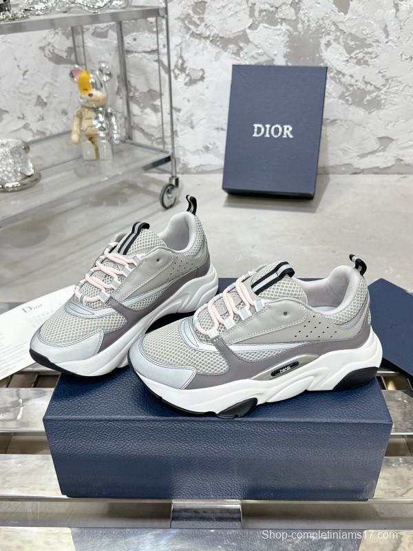 Dior B22 Series Classic Mesh Casual Sneakers Dad Shoes - LY00340