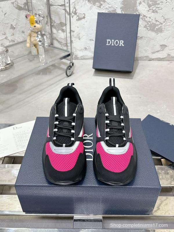 Dior B22 Series Mesh Casual Sneakers Dad Shoes - LY00340