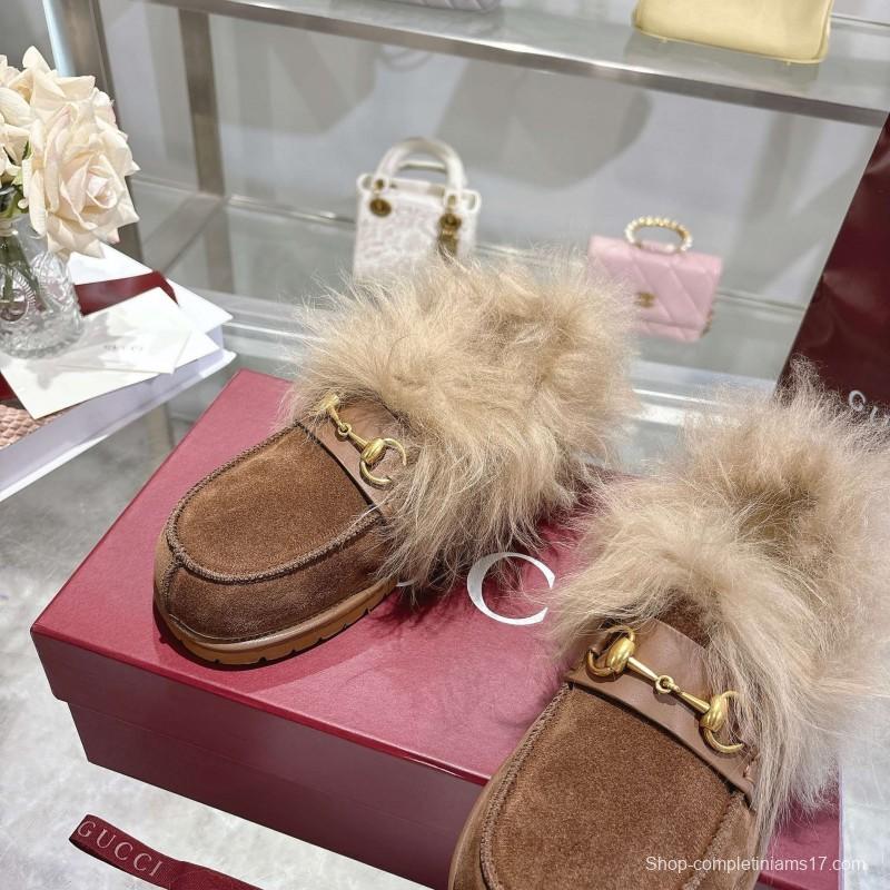 GG Wool Fashion Snow Boots with Merino Wool Lining - KFY00290