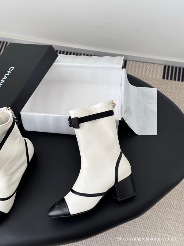 Chanel 2025 SS New Bow Ankle Boots - LY00