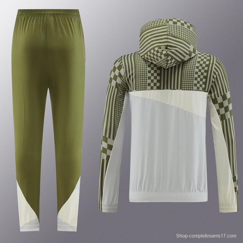 AC Milan Half Zipper Jacket+Long Pants S-2XL