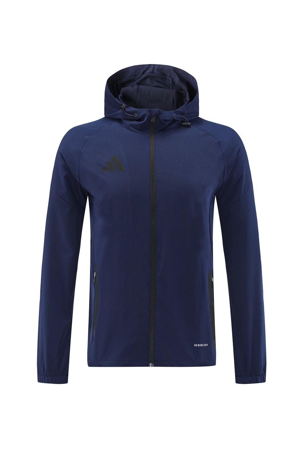 2025 Adidas Royal Blue Half Zipper Jacket+Long Pants S-2XL