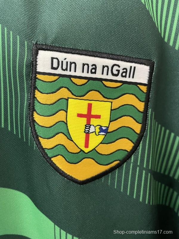 25/26 Donegal GAA Green with Gold Trim Jersey