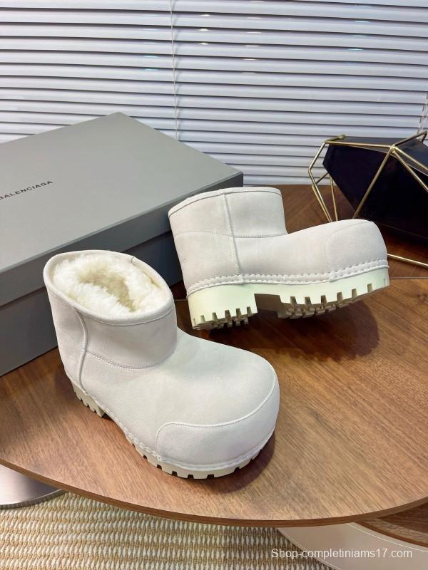 Balenciaga 2025 SS Oversized High-Heel Snow Boots - AS00500