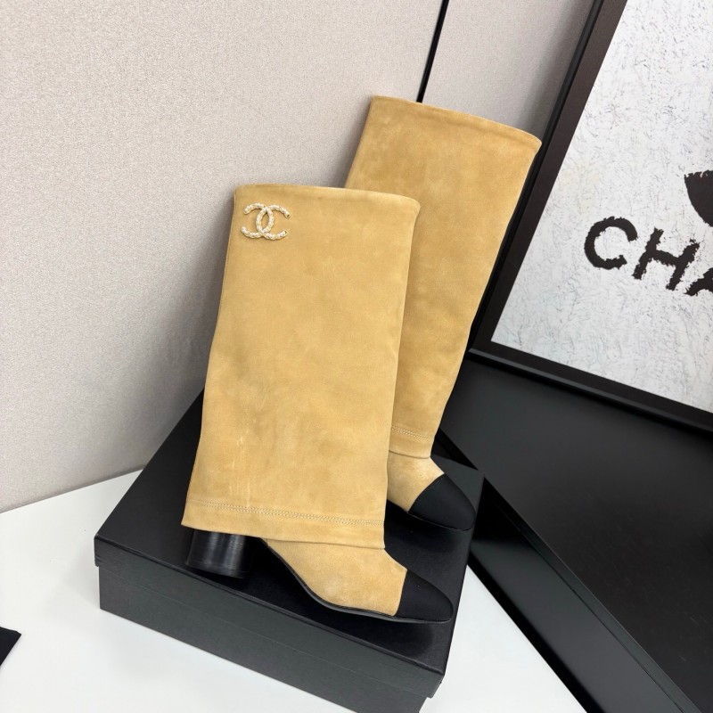 Chanel 2025/SS Small Fragrance Ankle Boots Essential Fall Winter Item - LY00480