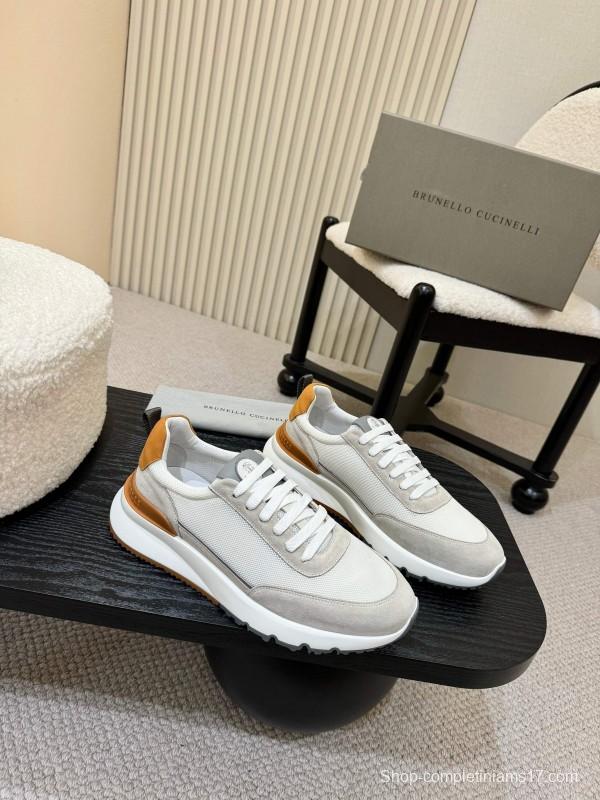 Brunello Cucinelli Casual Sneakers New Material Design - KFY00320
