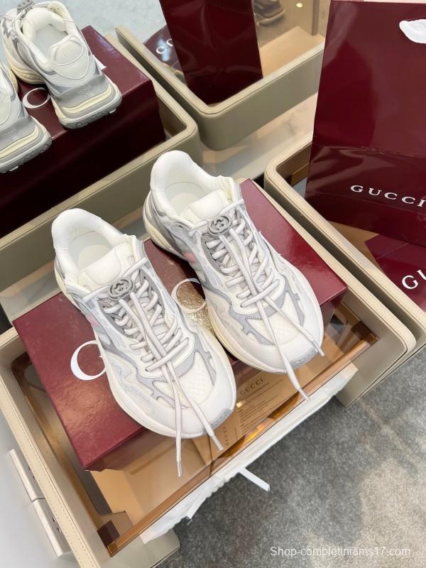 Gucci 2025 SS Collection 2.0 Sneakers with Retro-Futuristic Design - LY00460