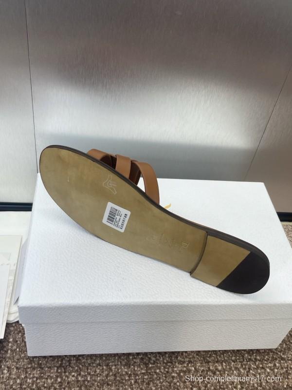 Dior D-Club Jelly Color Hollow Layered Cross Strap Women Sandals - KFY00280