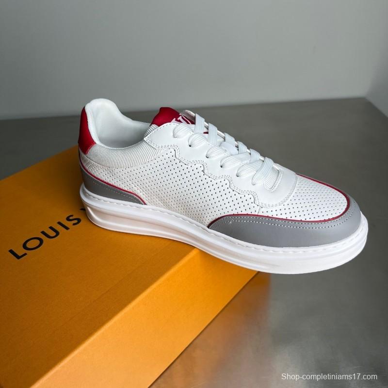 Lv Beverly Hills Low-Top Fashion Sneakers Men's Shoes - YC