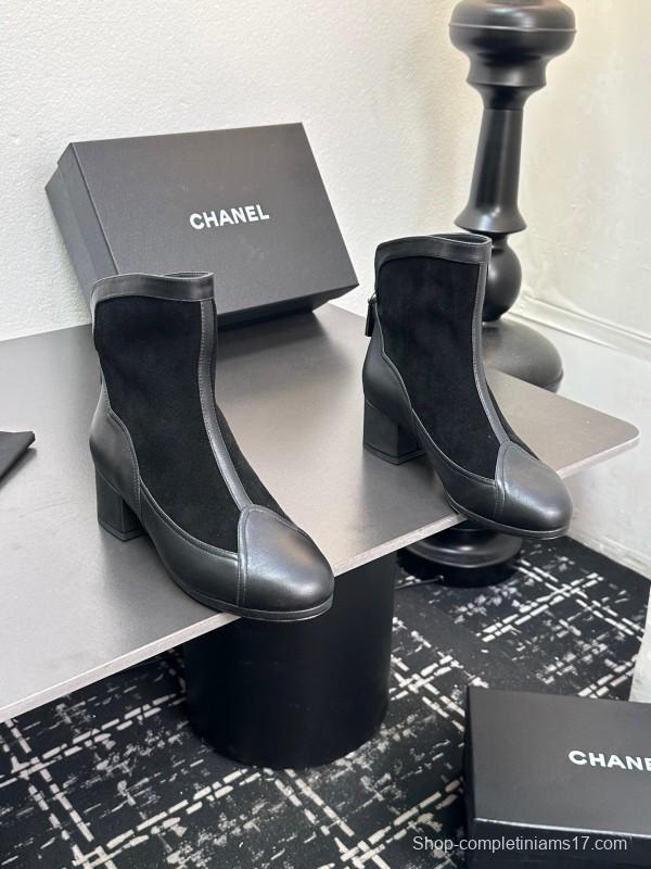 Chanel 2025 SS Short Boots Essential Fall Winter Fashion Item - LY00390